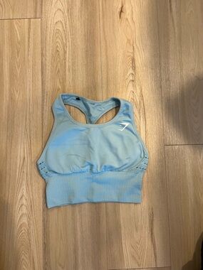 Women's Blue Gymshark Sports Bra